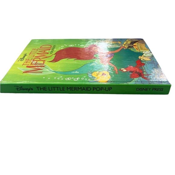 DISNEYS THE LITTLE MERMAID POP-UP BOOK 1991 First Edition - Picture 6 of 6